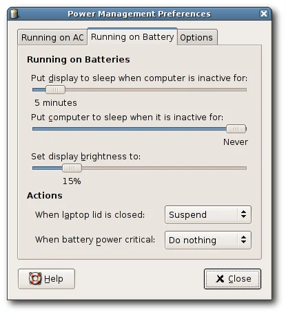 GNOME Power Manager, slated to appear in GNOME 2.16