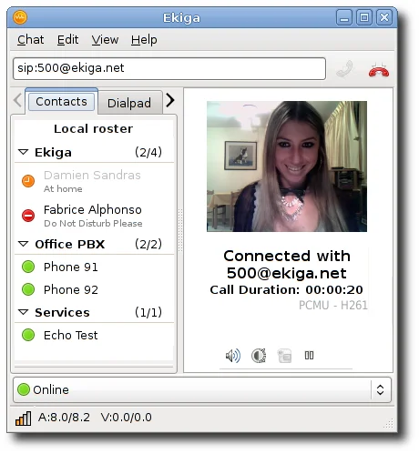 Ekiga 3.0