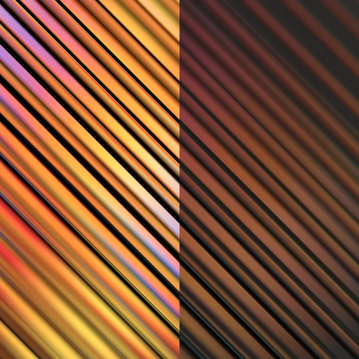 Glass Stripes retro wallpaper